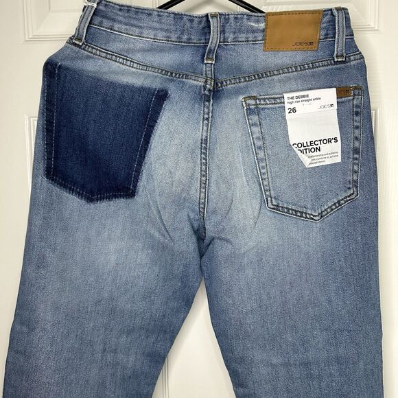 JOE’S Jeans Collector’s Edition The Debbie High Rise Straight Ankle Waist 26 - Picture 2 of 12